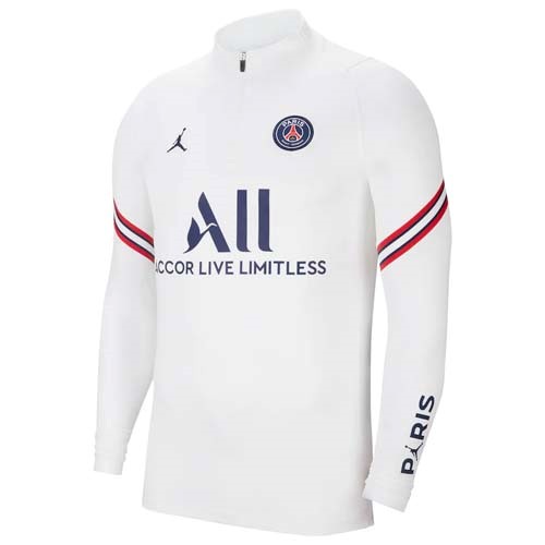 Camiseta Paris Saint Germain Strike Top ML 2021/22 Blanco